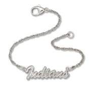 Cleveland Indians Logo Charm Bracelet