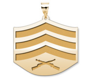 US Marine Corps Sergeant Pendant