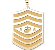 US Marine Corps Sergeant Major Of  The Marine Crops Pendant