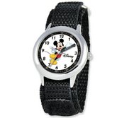 Mickey Mouse 6 3  Nylon Band with Velcro Closure