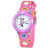 Minnie Mouse 8 4  Woven Band With Buckle Closure