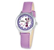 Minnie Mouse 8 4  Nylon Band with Velcro Closure