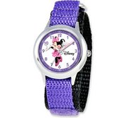 Minnie Mouse 6 3  Nylon Band with Velcro Closure