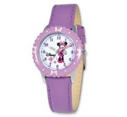 Minnie Mouse 8 4  Nylon Band with Velcro Closure