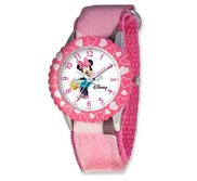 Minnie Mouse 7  Nylon Band with Velcro Closure