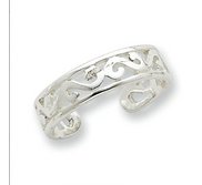 Sterling Silver Toe Ring