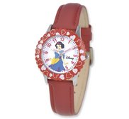 Snow White 8 4  Leather Band with Buckle Closure