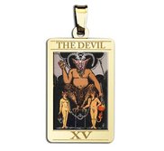 The Devil Tarot Card Medal