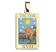 The Star Tarot Card Medal