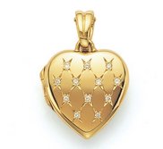 Victor Mayer 18K Gold Diamond Locket