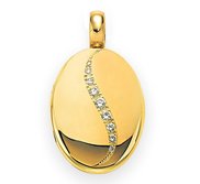 Victor Mayer 18K Gold Diamond Locket