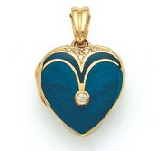 Victor Mayer 18K Gold Diamond Locket