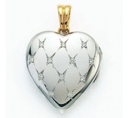 Victor Mayer 18K Gold Diamond Locket