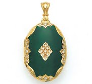 Victor Mayer 18K Gold Diamond Locket