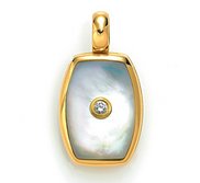 Victor Mayer 18K Gold Diamond Locket