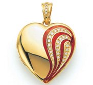 Victor Mayer 18K Gold Diamond Locket