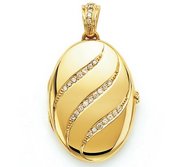 Victor Mayer 18K Gold Diamond Locket