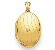 Victor Mayer 18K Gold Diamond Locket