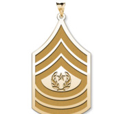 United States Army Command Sergeant Major Pendant