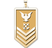 Unites States Navy  Petty Officer 1st Class Pendant