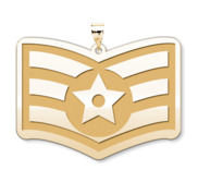 Unites States Air Force Senior Airman Pendant