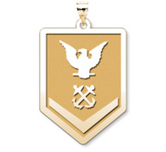 Unites States Coast Guard  Petty Officer 3rd Class Pendant