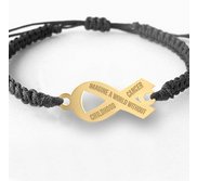   Imagine a World Without Cancer  Childhood Cancer Bracelet