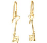 Love Is Key Earrings