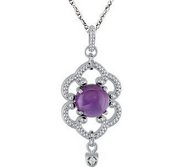 Amethyst Dangle Pendant