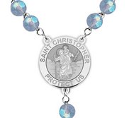 Saint Christopher Rosary Beads  EXCLUSIVE 