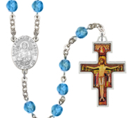 San Damiano   Saint Francis Rosary Beads  EXCLUSIVE 