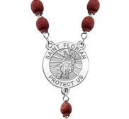 Saint Florian Rosary Beads  EXCLUSIVE 