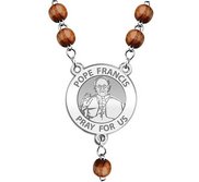 Pope Francis Rosary Beads  EXCLUSIVE 