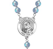  Blessed Mother  Virgin Mary Rosary Beads  EXCLUSIVE 