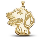 Dachshund Dog Portrait Charm or Pendant