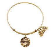 Wind   Fire  Jersey Girl Charm   Expandable Bracelet