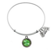 Wind   Fire  August Birthstone  Expandable Bracelet