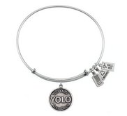 Wind   Fire  YOLO   You Only Live Once  Expandable Bracelet