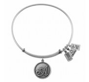 Wind   Fire  Love Letter  A  Charm  Expandable Bracelet