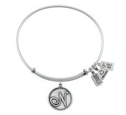 Wind   Fire  Love Letter  N  Charm  Expandable Bracelet