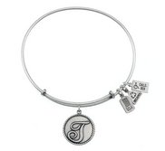 Wind   Fire  Love Letter  T  Charm  Expandable Bracelet