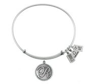 Wind   Fire  Love Letter  R  Charm  Expandable Bracelet