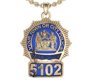 Personalized Detective Badge with Your Number   Department