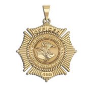 Personalized Federal Bureau of Prisons Badge with Your Rank   Number