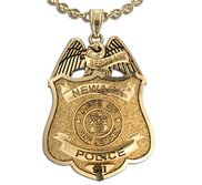 Personalized New Jersey Police Badge with Your Number   Department