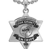 Personalized Cook County Sheriff Badge