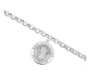 Saint Christopher Religious Anklet    EXCLUSIVE 