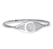 Sterling Silver Women s Medical Bangle Bracelet