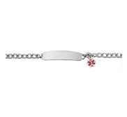 Stainless Steel Children s Medical ID Bracelet