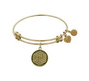 Angelica Flower of Life Expandable Bracelet